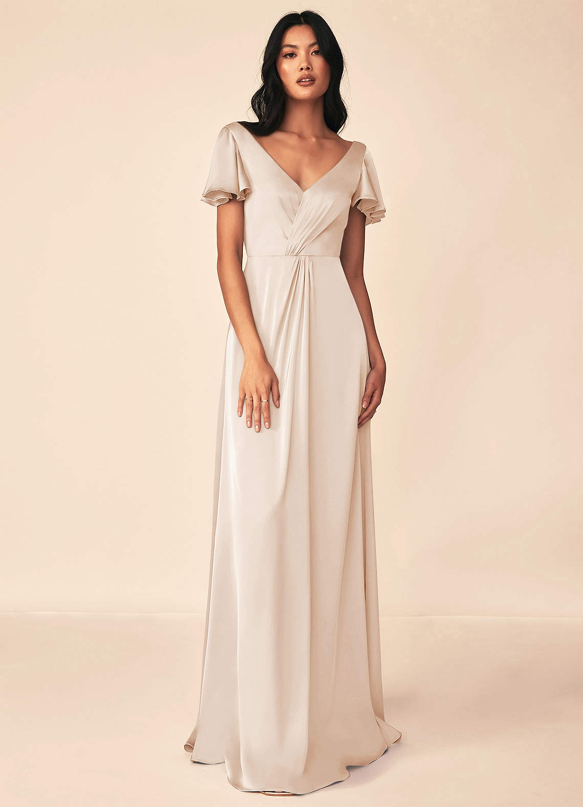 Soren Stretch Satin Dress-AZ33695757-Final sale