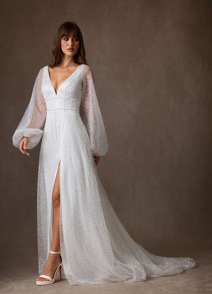 Gaia Wedding Dress-AZ50124477-Final sale