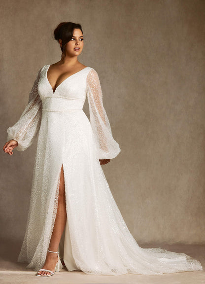 Gaia Wedding Dress-AZ50124477-Final sale